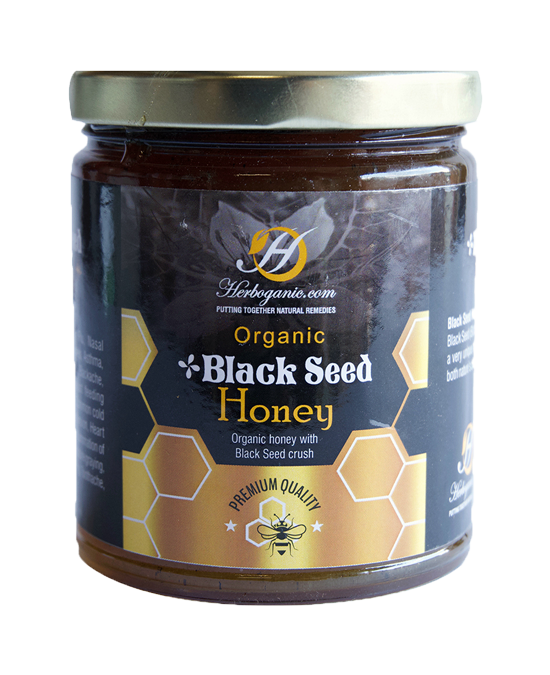 Organic Honey with Black Seed Crush