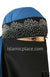 Silver Stones on Black Niqab - Mist Design 12