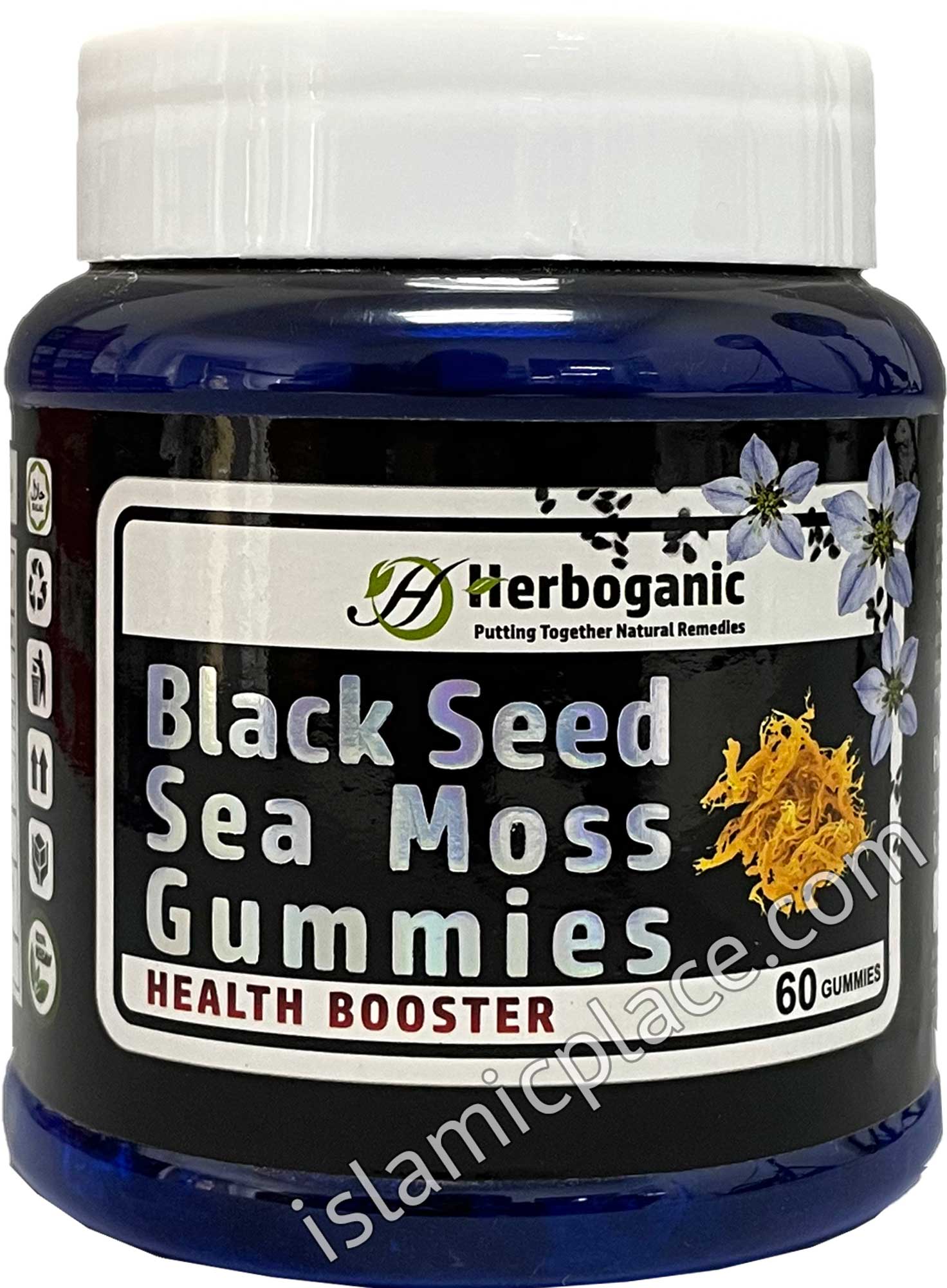 Black Seed Sea Moss Gummies - 60 Gummies