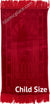 Ruby - Orthopedic Padded Foam Cushion Luxurious Prayer Rug (Child Size)