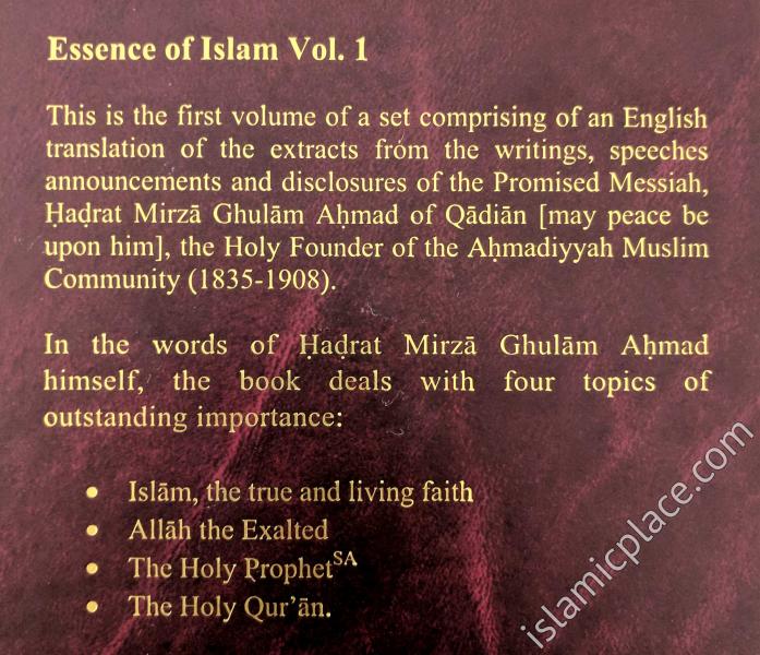 The Essence of Islam - volume 1