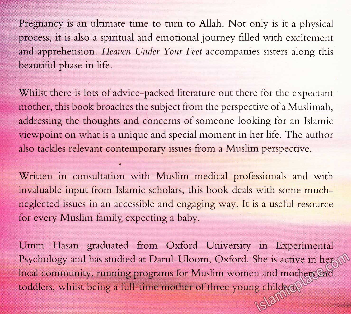 Heaven Under Your Feet Pregnancy for Muslim Women