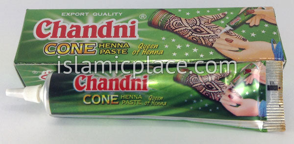 Red - Chandni Cone Henna Paste (Red Maroon)