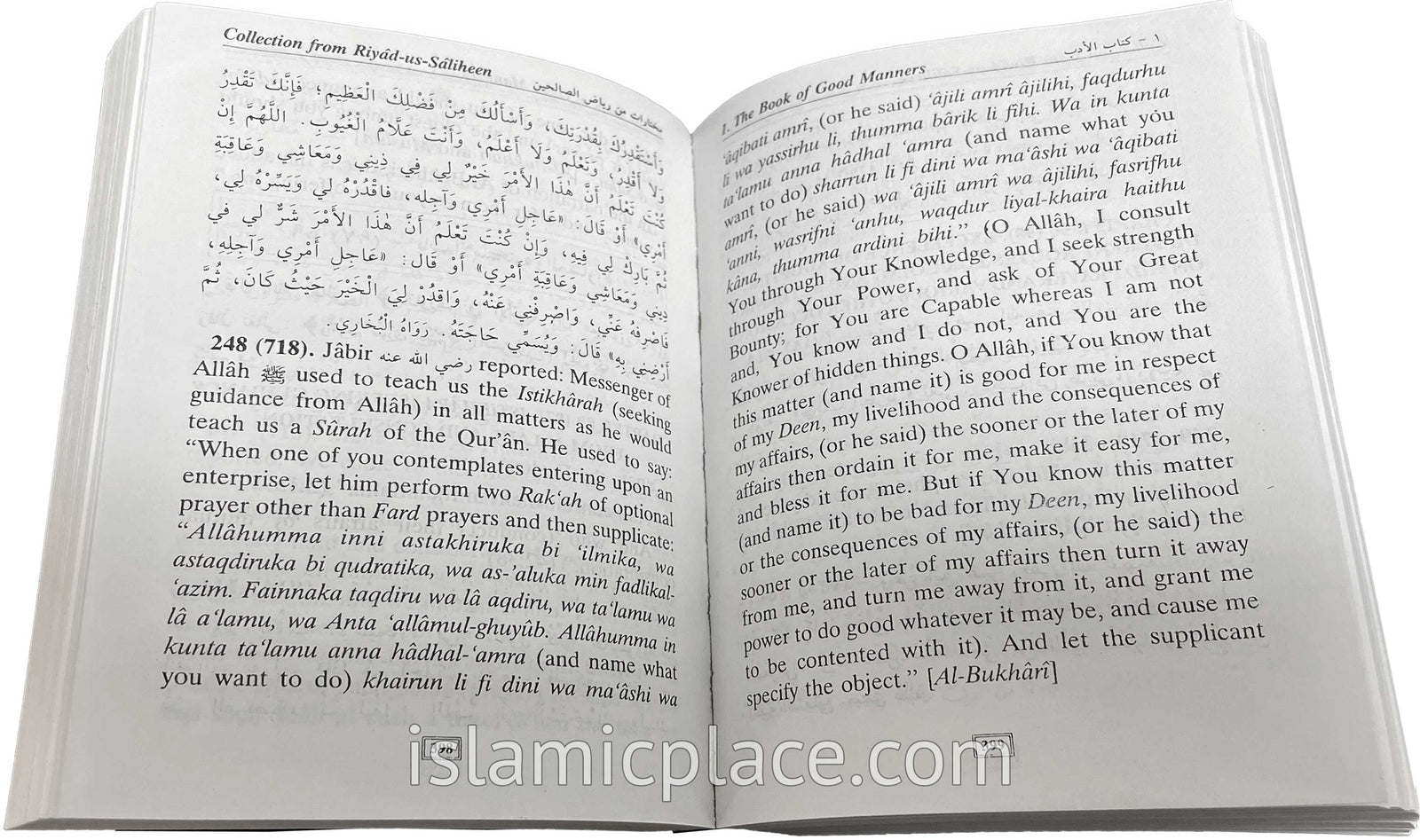 Collection from Riyad-us-Saliheen (Pocket size Paperback)