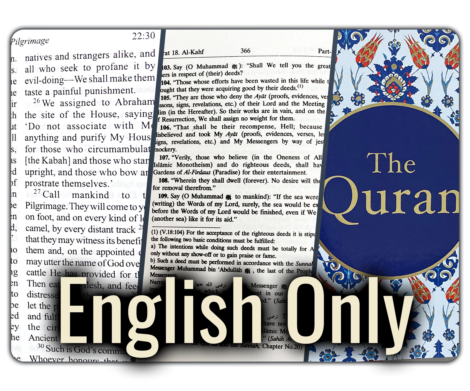 Quran in English only