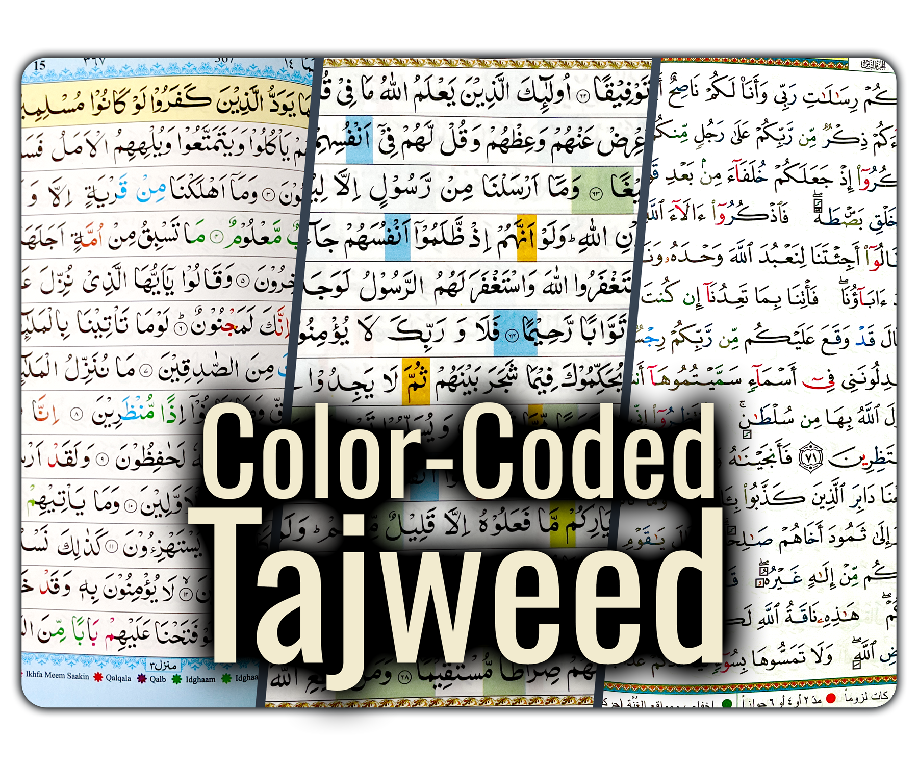 Quran with Color-coded Tajweed