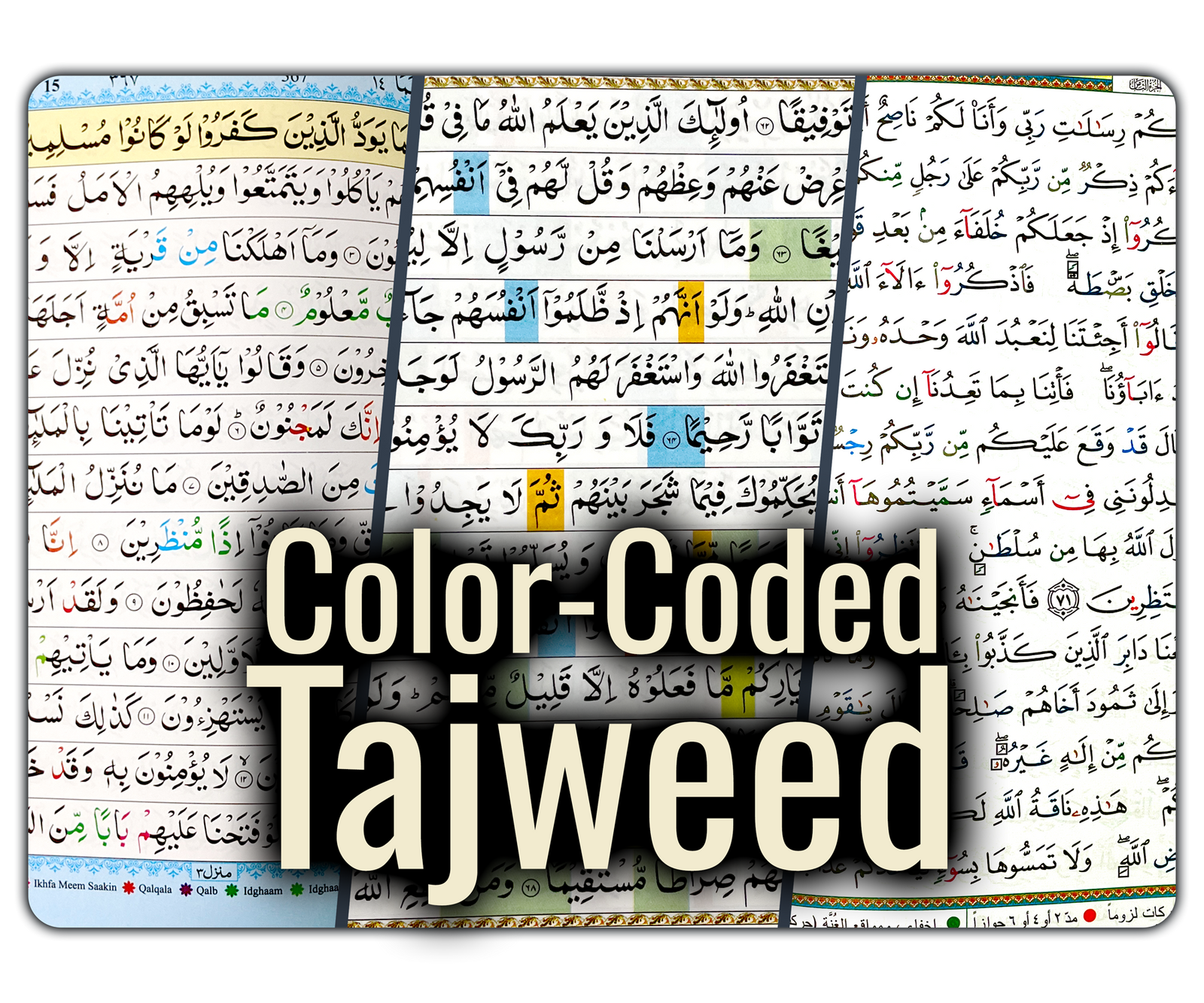 Quran with Color-coded Tajweed