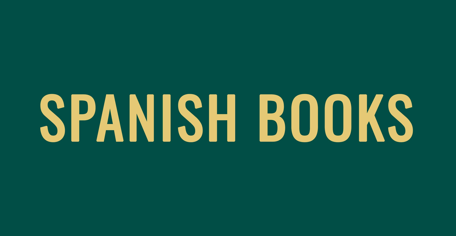 Spanish Books