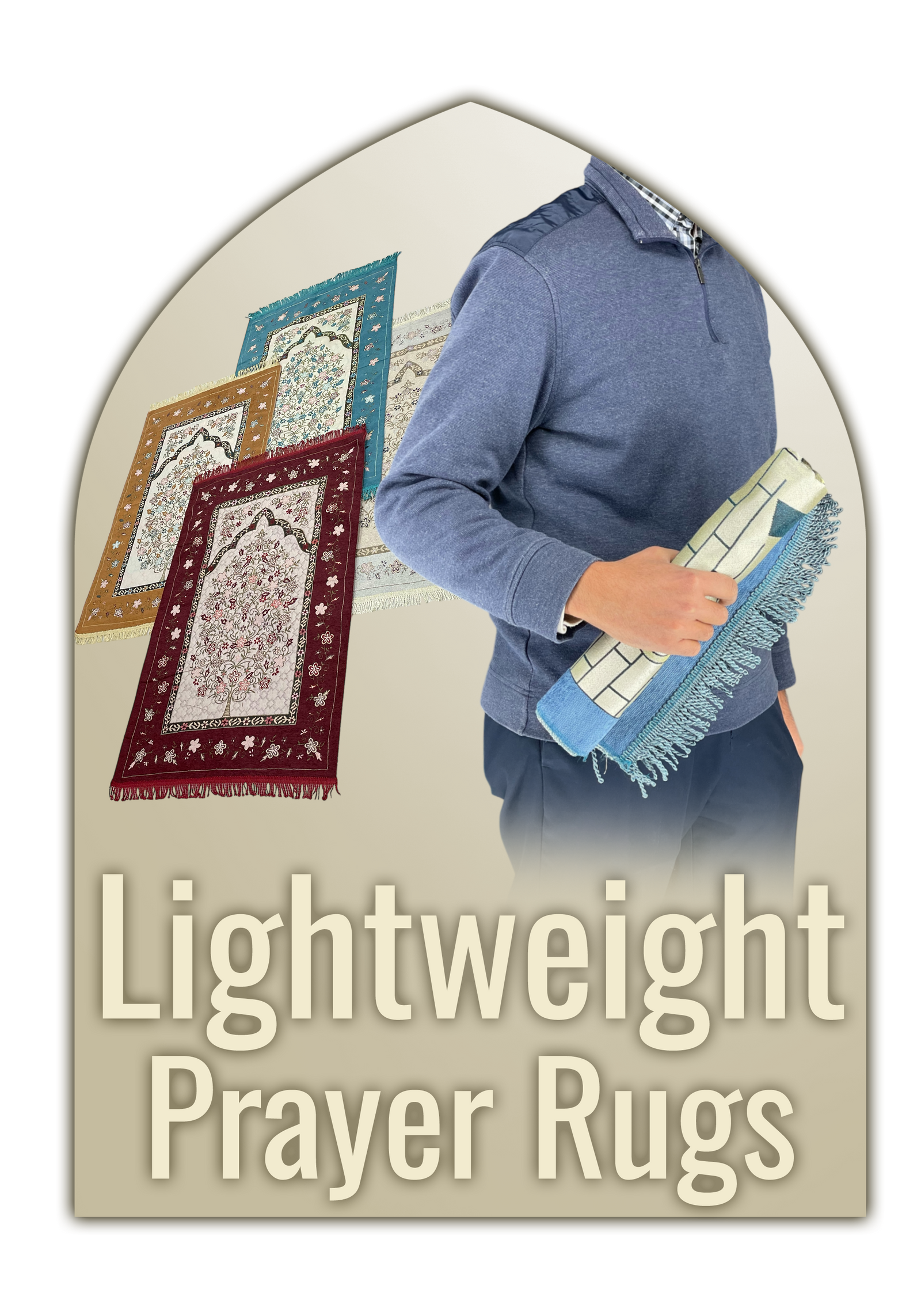 Lightweight and Easy to Carry Prayer Rug