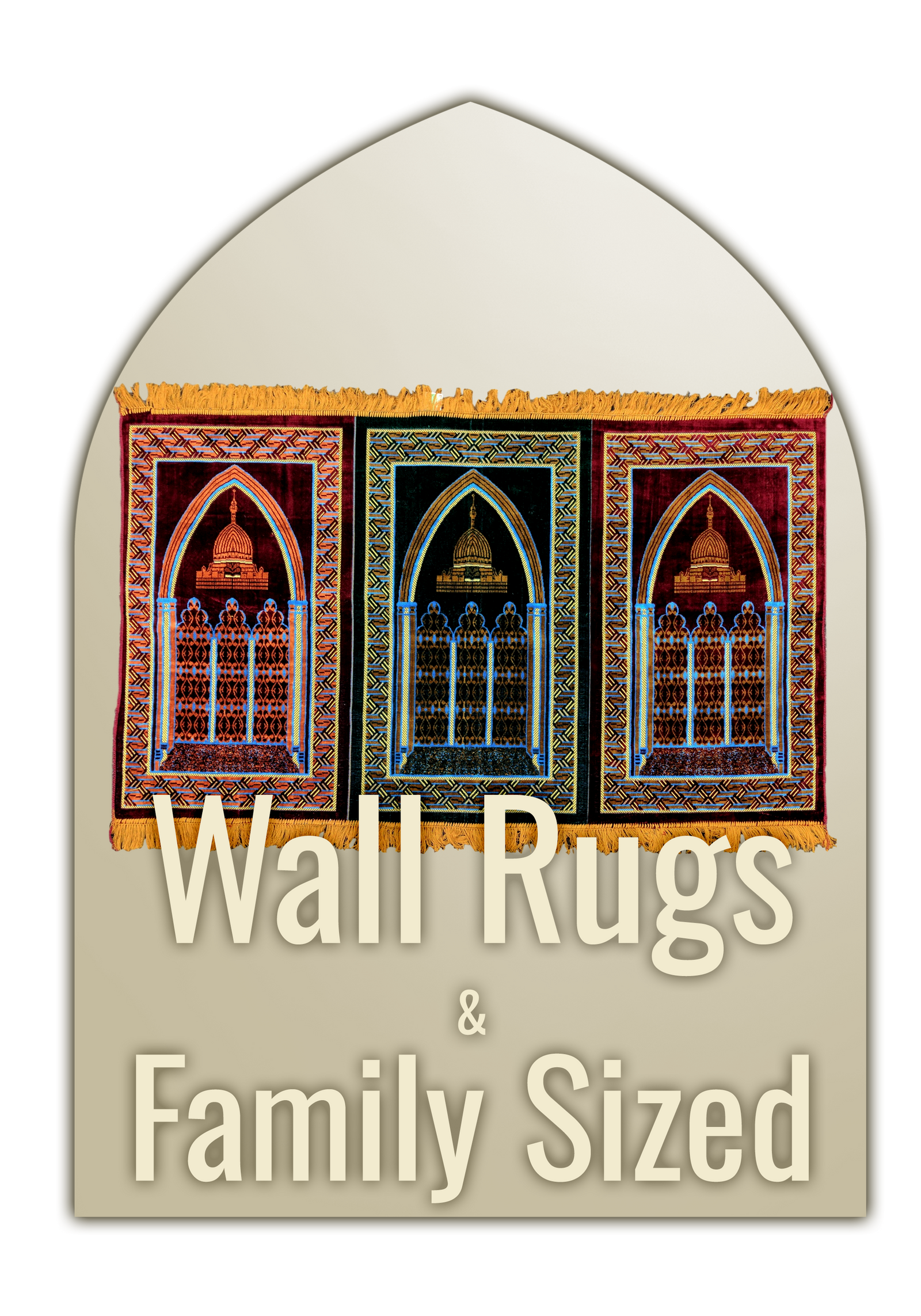 Wall Rugs and Family Size Congregation Rugs
