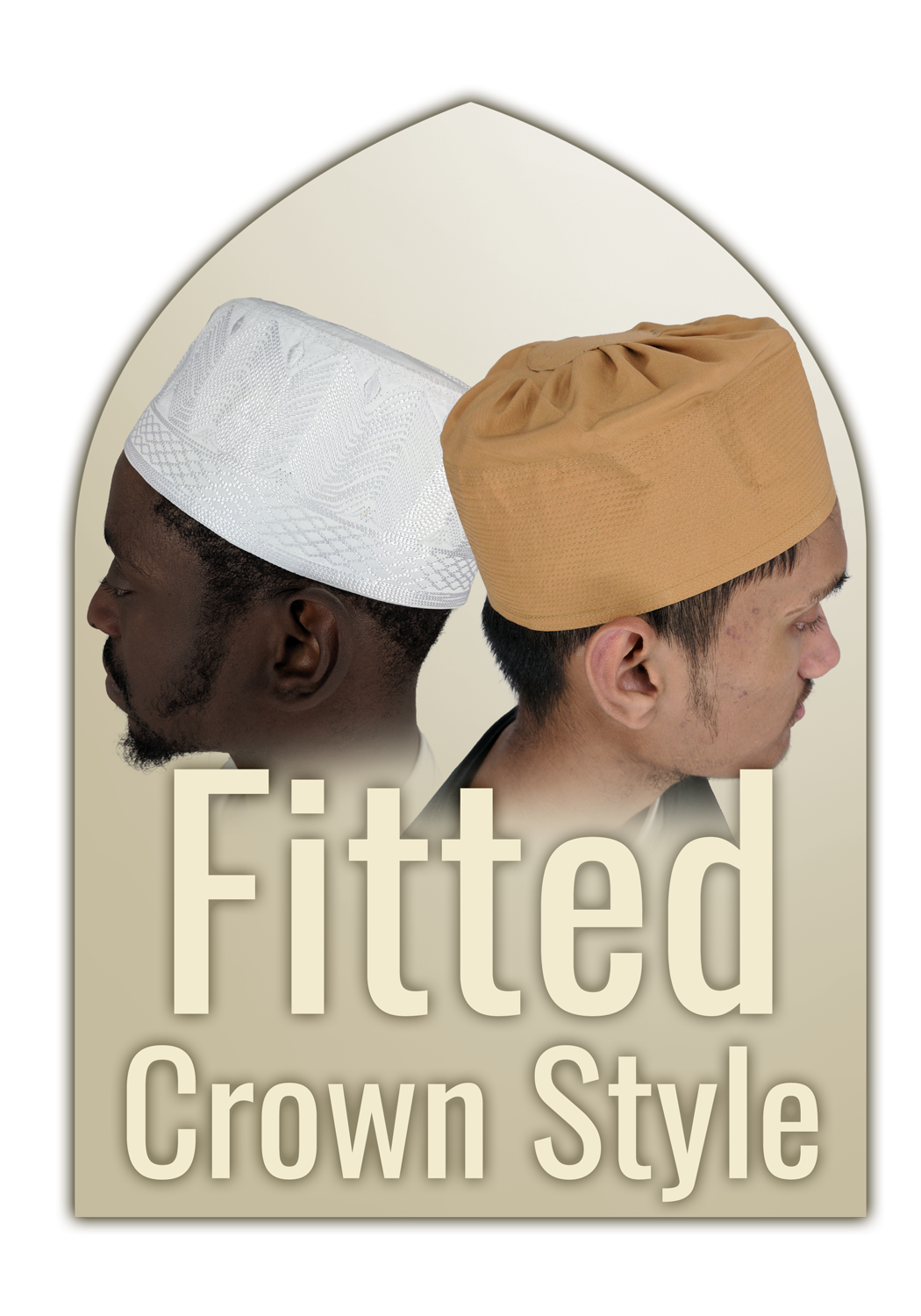 Fitted Crown-Style Kufi