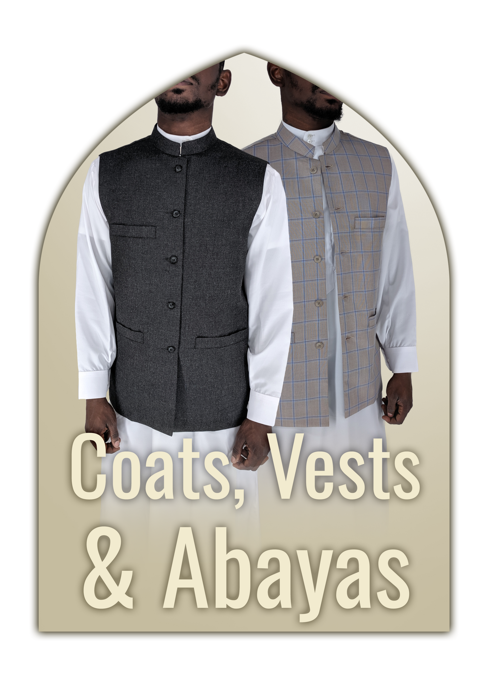 Men Coats, Vests, & Abayas