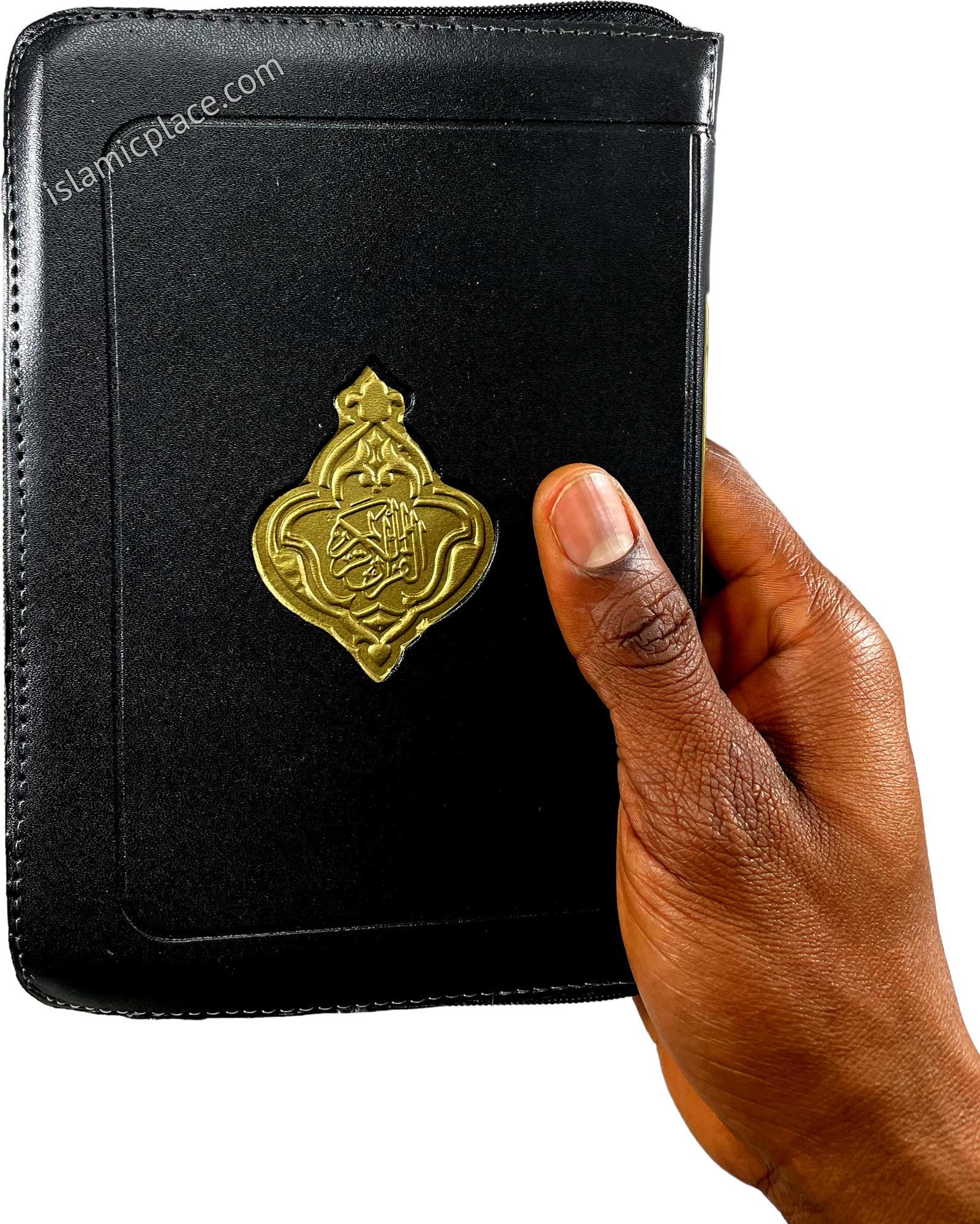 Arabic: Quran Mushaf Madina Uthmani script (approx 5" x 7") Zipper case