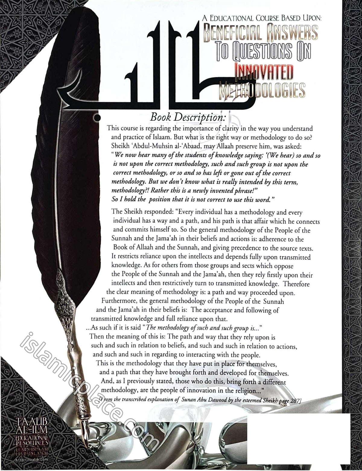 Beneficial Answers to Questions on Innovated Methodologies - Exercise Workbook