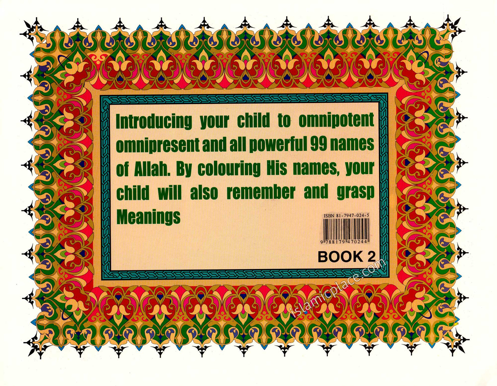 Color and Learn 99 Names Allah