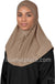 Oyster - Luxurious Lycra Hijab Al-Amira - Teen to Adult (Large) 1-piece style