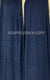 Navy Blue with Navy Stones in Design 138 - Jersey Shayla Long Rectangle Hijab 30"x70"