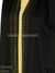 Black with Golden Stones in Design 6 - Jersey Shayla Long Rectangle Hijab 30"x70"