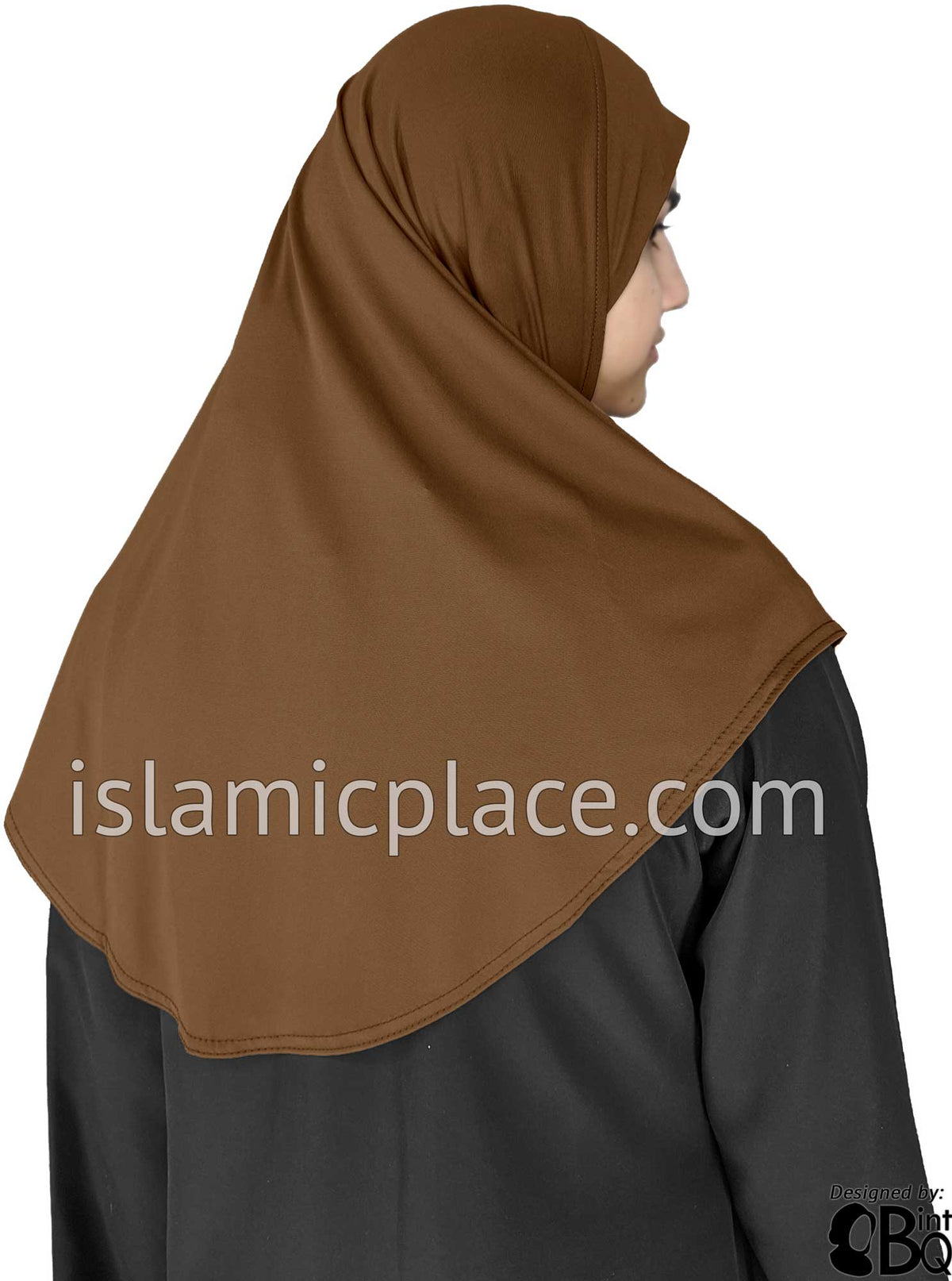Hazelnut - Luxurious Lycra Hijab Al-Amira - Teen to Adult (Large) 1-piece style