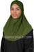 Fresh Olive - Luxurious Lycra Hijab Al-Amira - Teen to Adult (Large) 1-piece style
