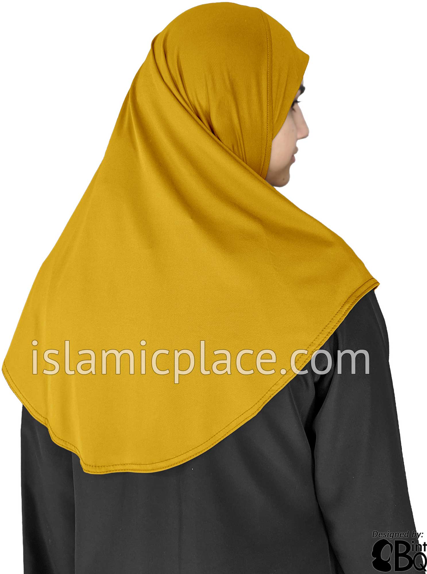 Golden Sand - Luxurious Lycra Hijab Al-Amira - Teen to Adult (Large) 1-piece style