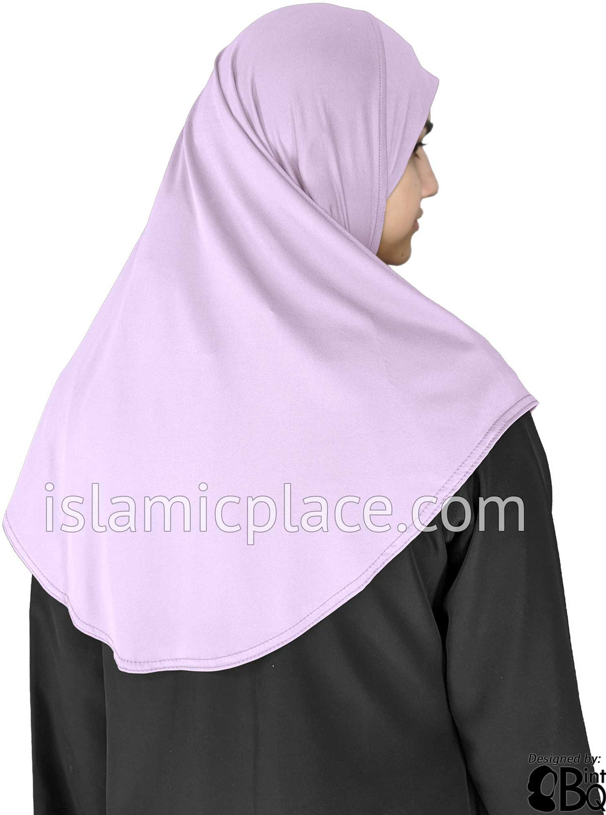 Lilac - Luxurious Lycra Hijab Al-Amira - Teen to Adult (Large) 1-piece style