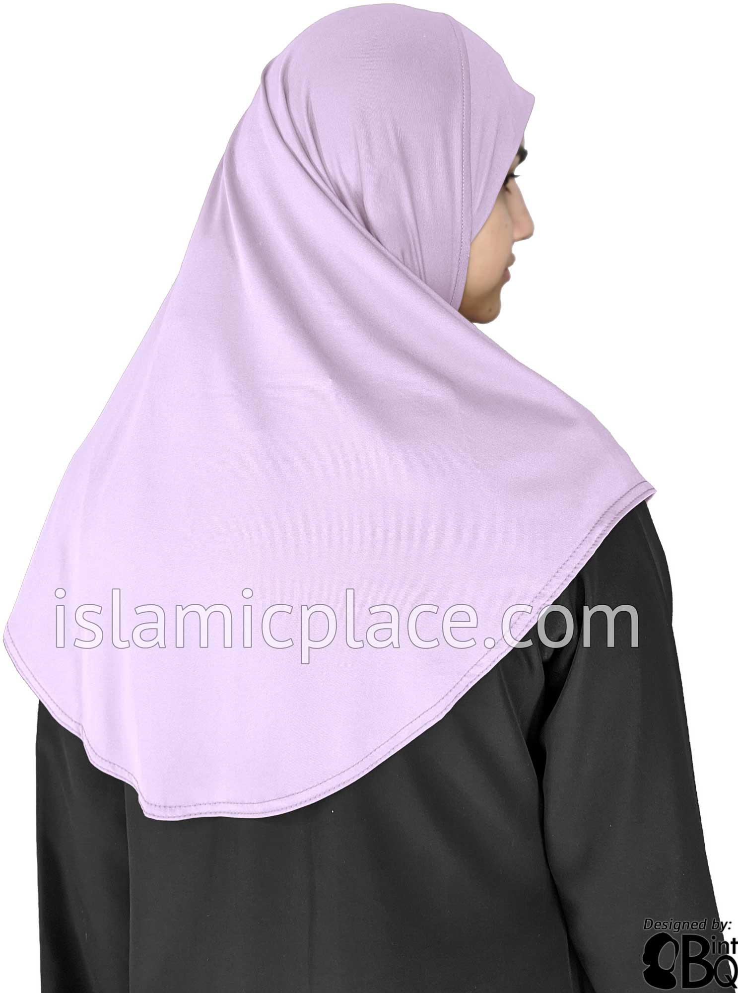 Lilac - Luxurious Lycra Hijab Al-Amira - Teen to Adult (Large) 1-piece style
