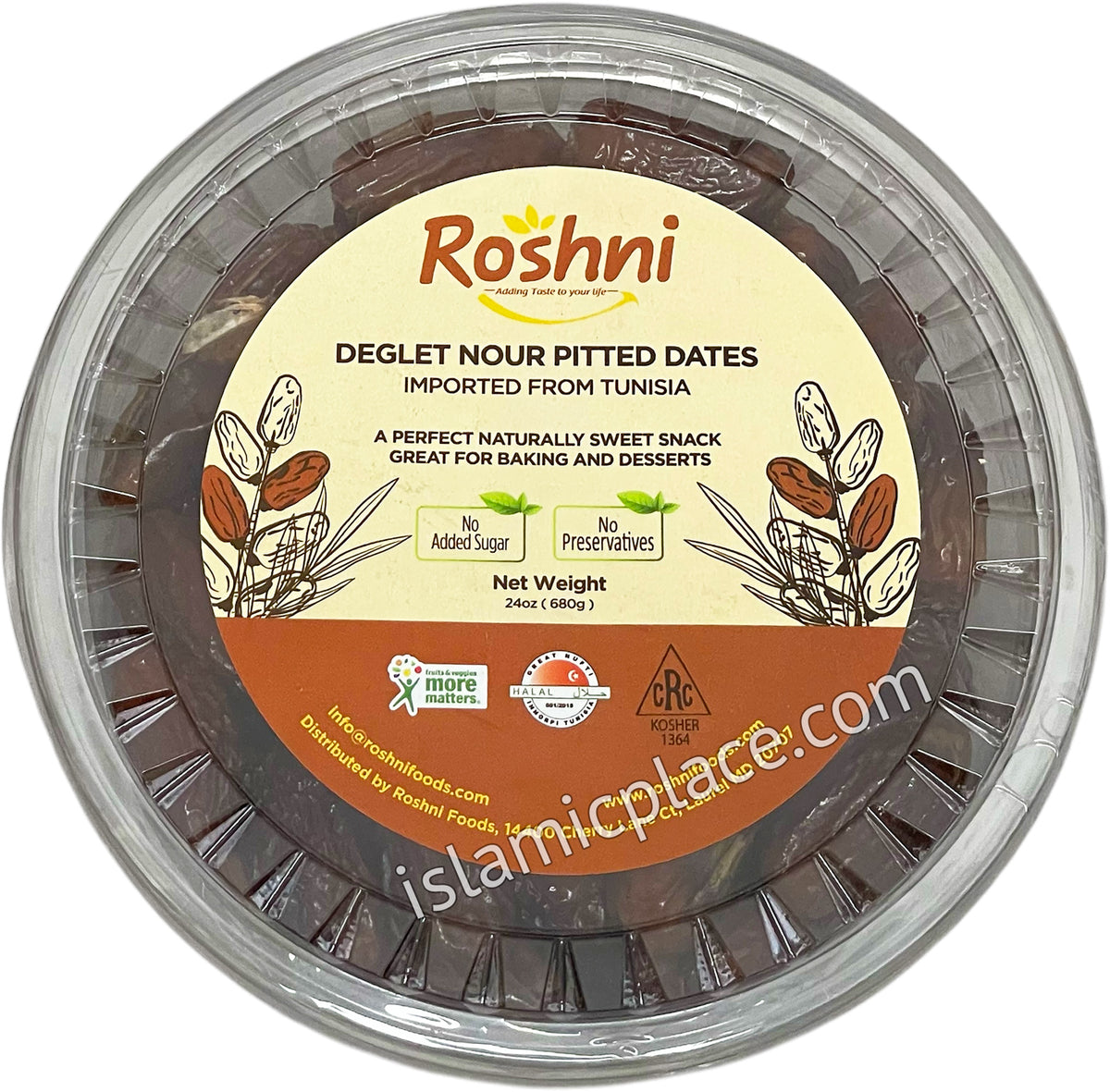 Imported Pitted Dates 24 oz