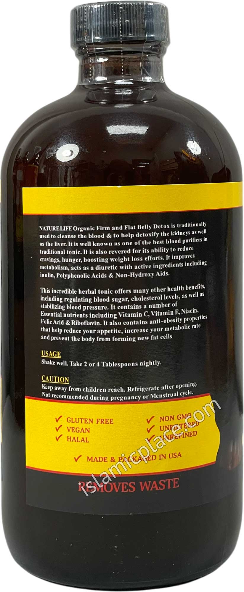 Organic Firm & Flat Belly Detox & Energizer 16 oz