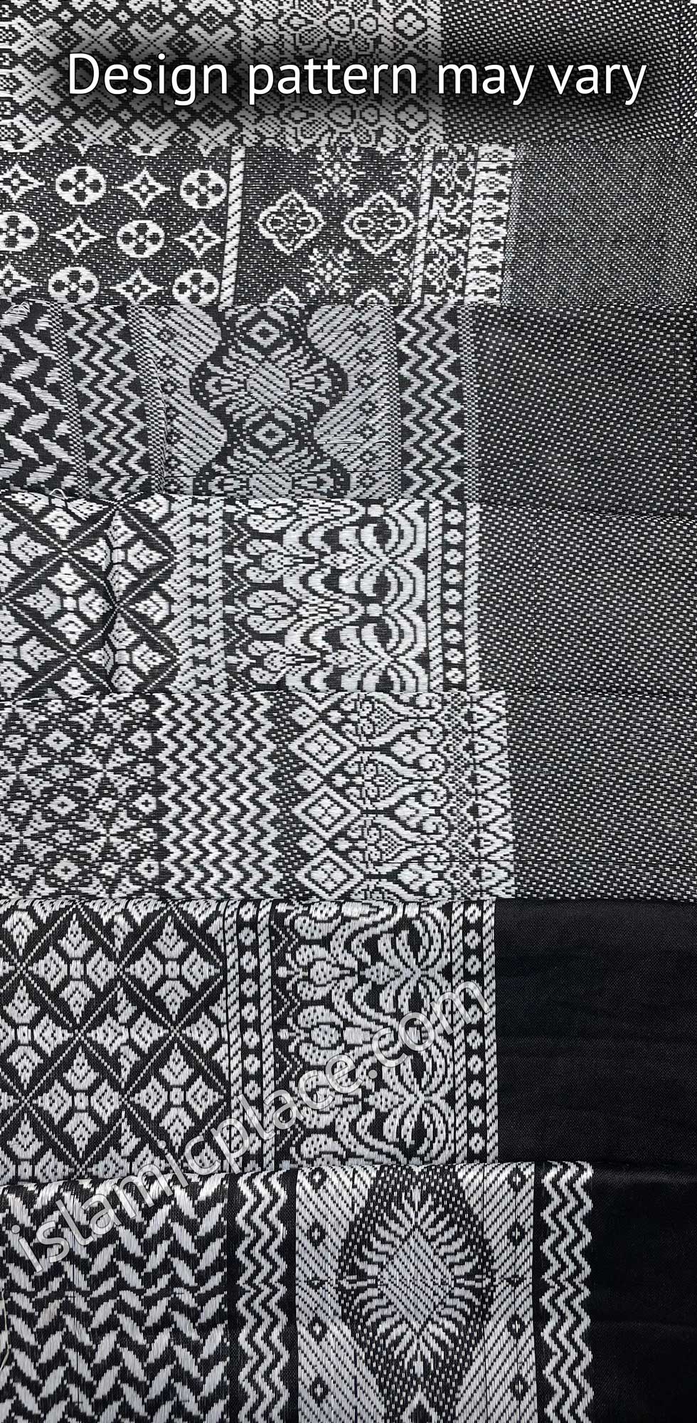 Black and White - Abdul Aziz Collection Men Scarf Kifaya