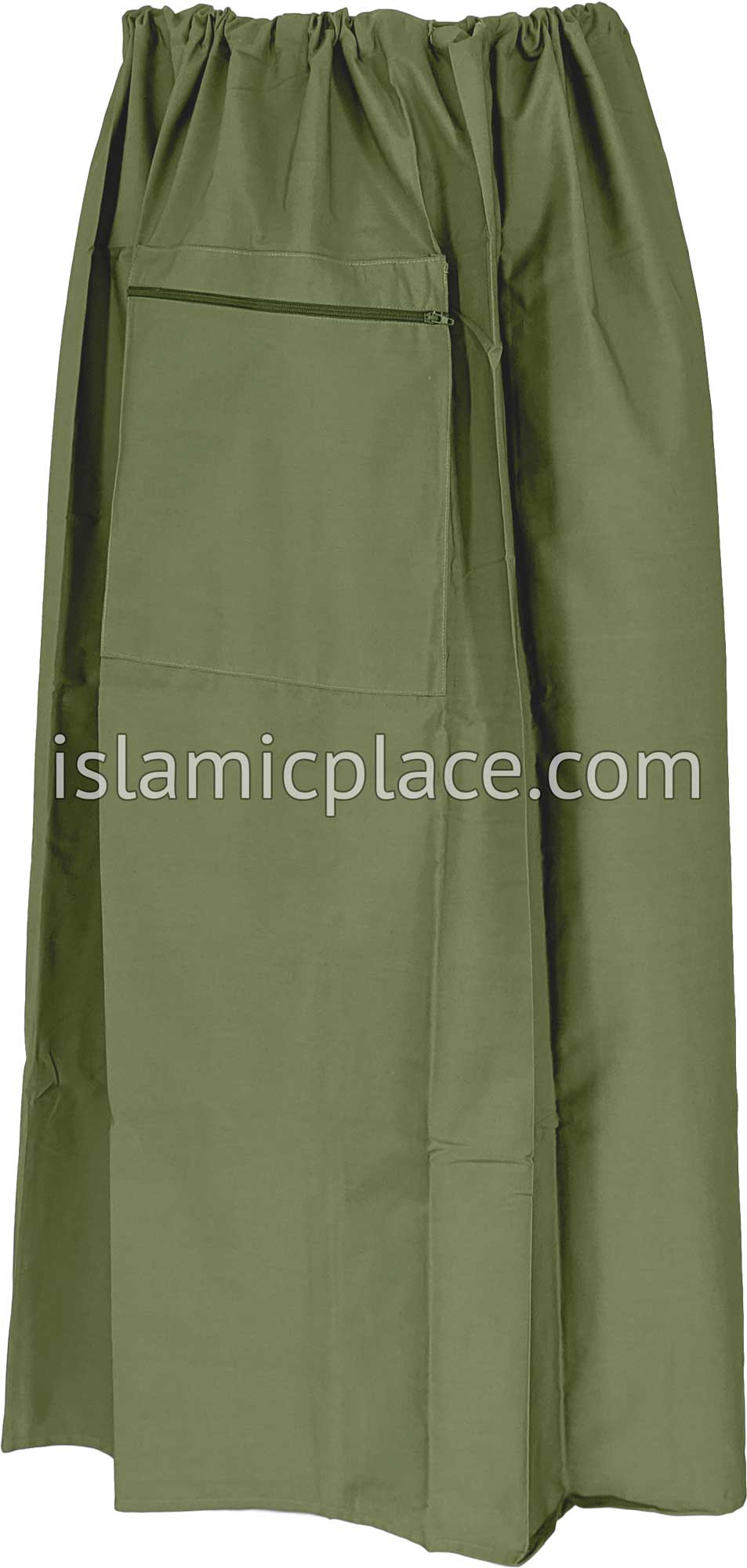 Camo Green - Solid Color Men Lungi Izar