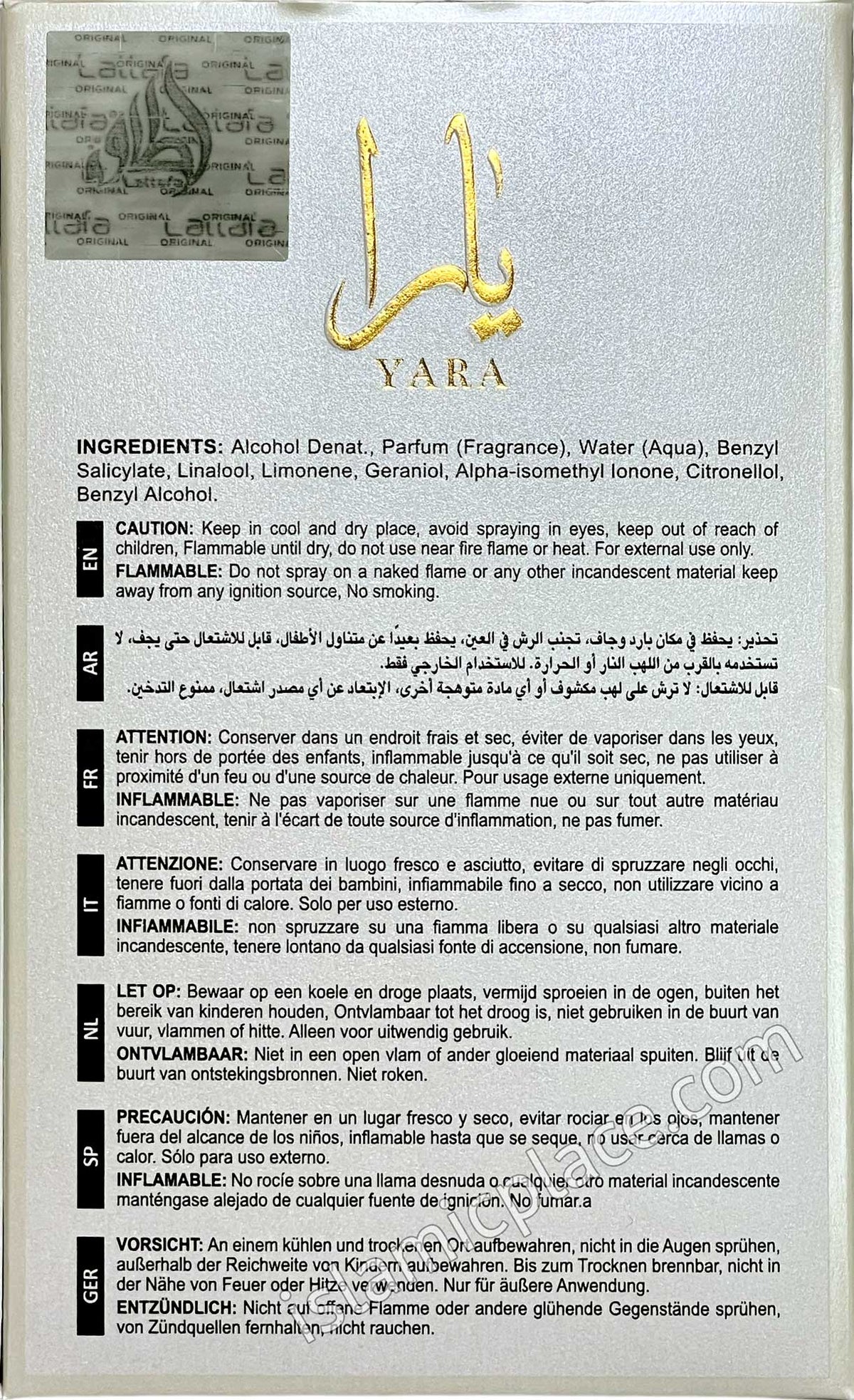 Yara Moi - Perfume by Lattafa 100ml