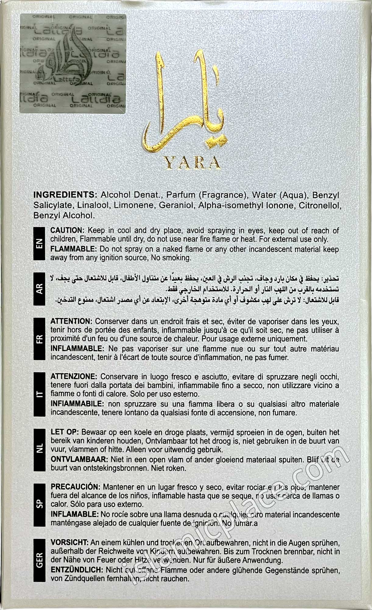 Yara Moi - Perfume by Lattafa 100ml