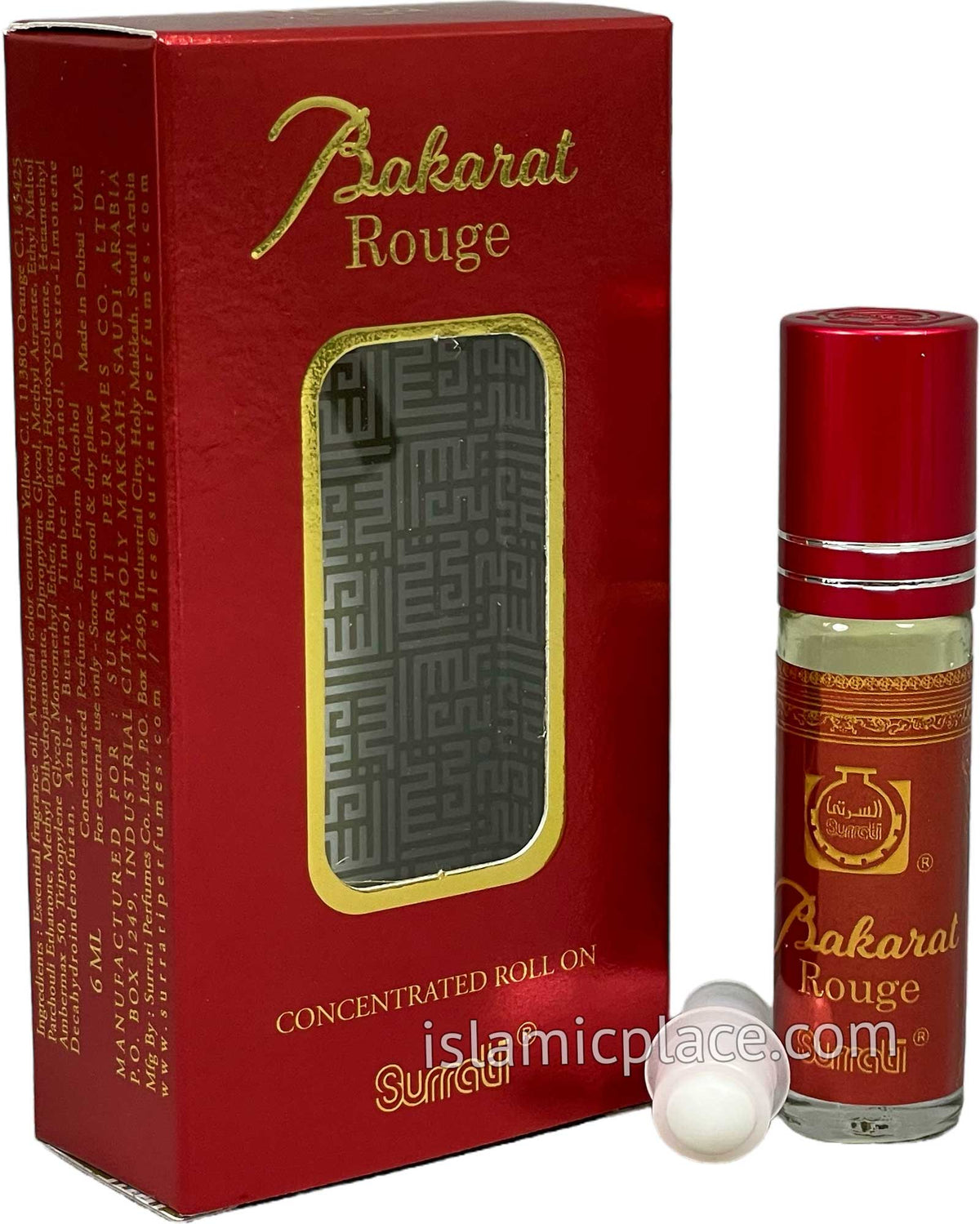 Bakarat Rouge - Concentrated Perfume Oil by Surrati 6ml Roll-on