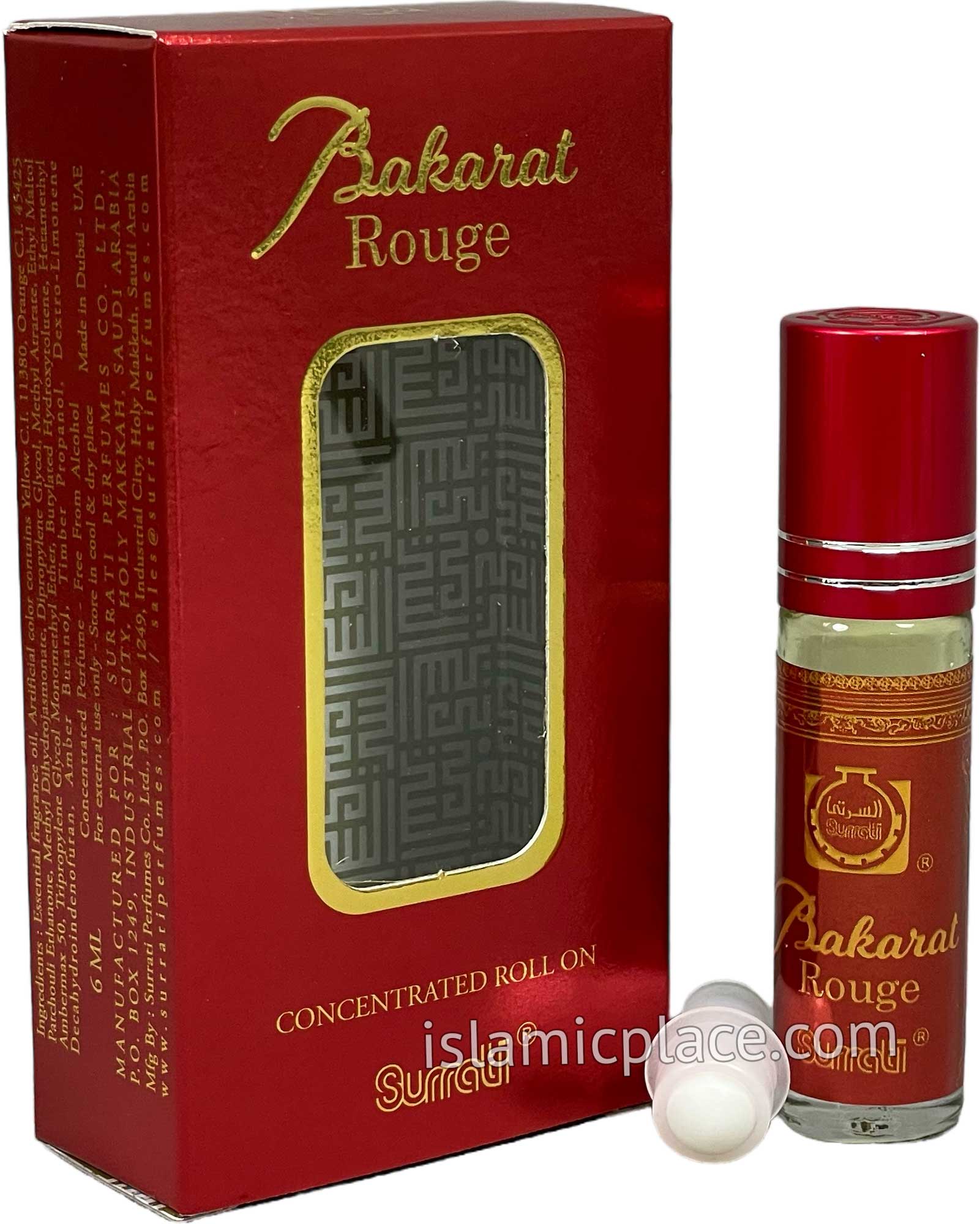 Bakarat Rouge - Concentrated Perfume Oil by Surrati 6ml Roll-on