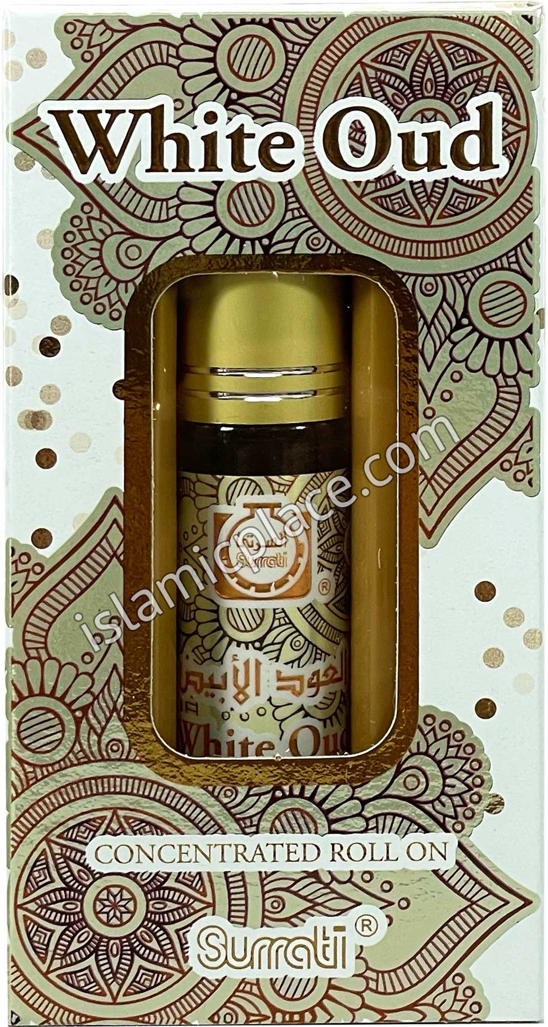 White Oud - Concentrated Perfume Oil by Surrati 6ml Roll-on