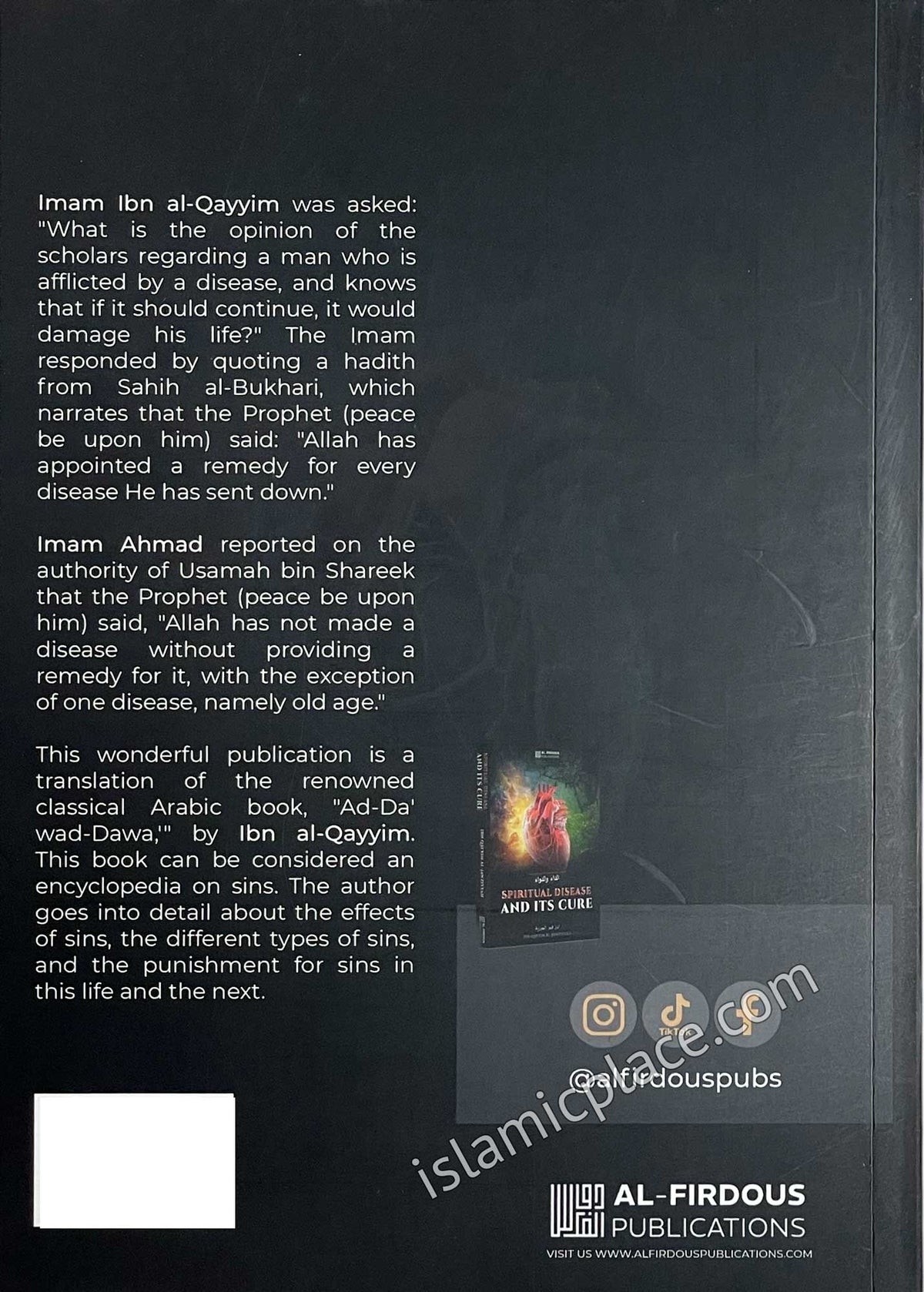 Spiritual Disease and It's Cure