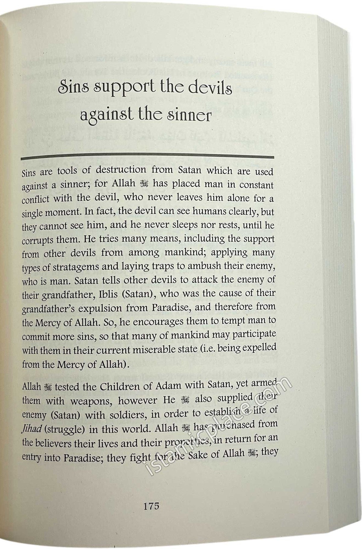 Spiritual Disease and It's Cure