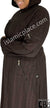 Brown - Zahra Sporty Hoodie Abaya by BintQ - BQ237