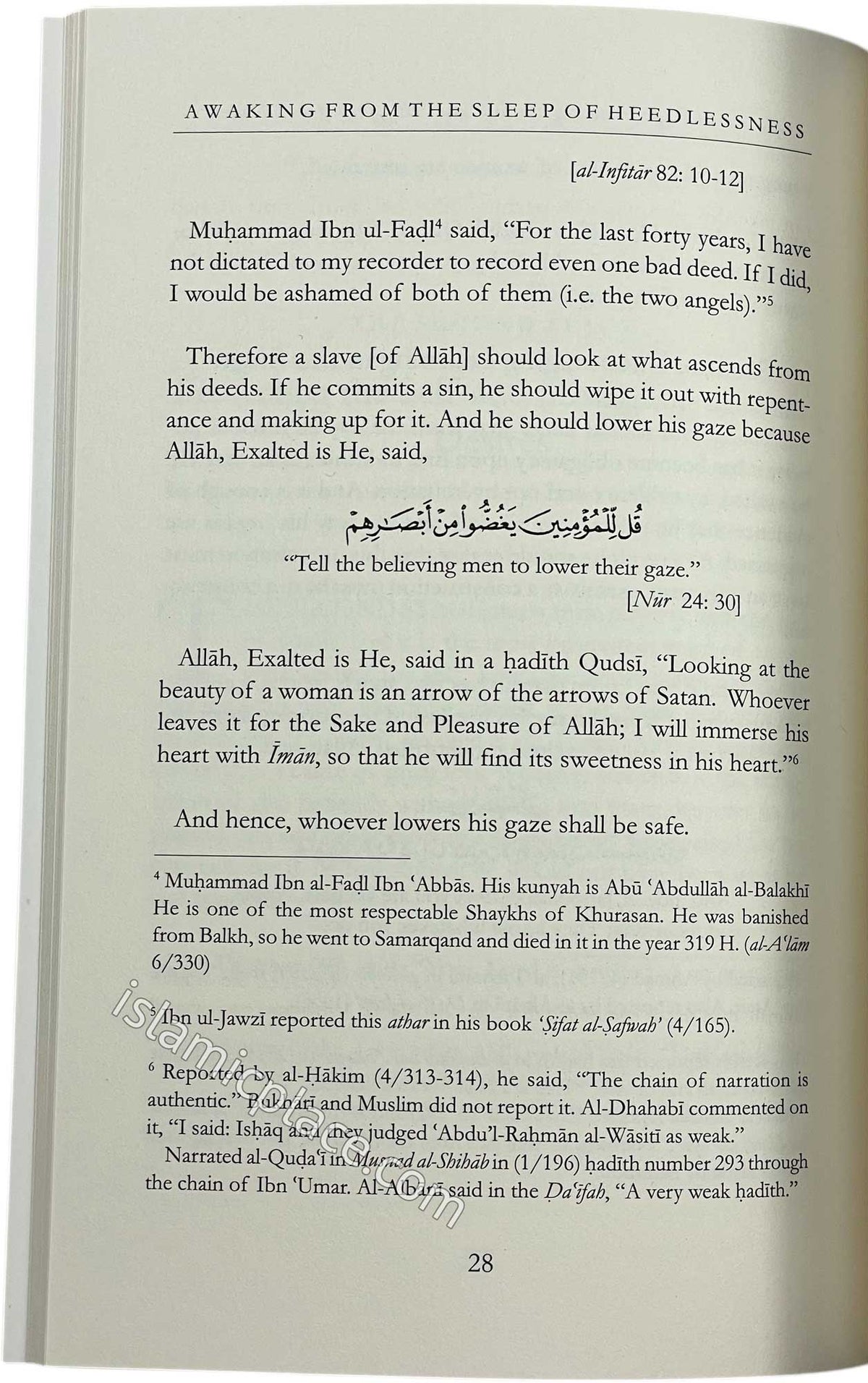 Awaking from the Sleep of Heedlessness