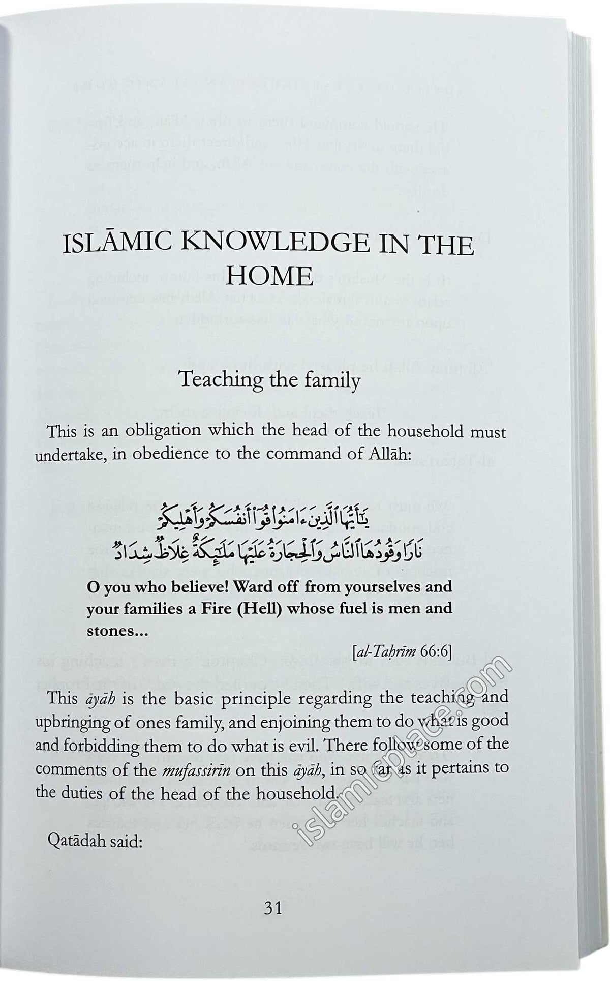Advice on Establishing an Islamic Home