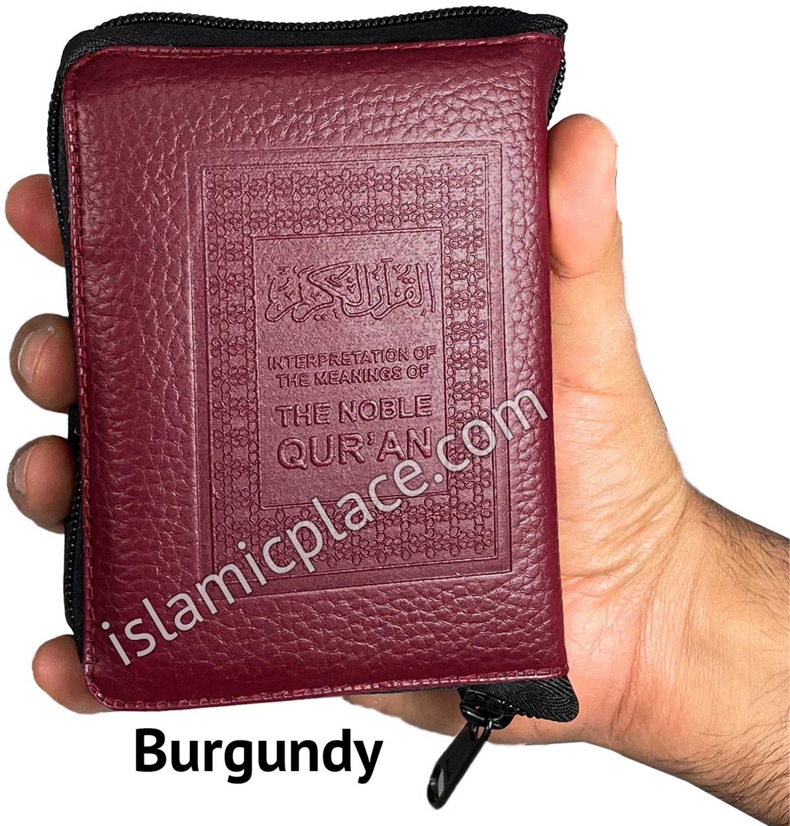 The Noble Quran (pocket size in zipper case) Arabic & English