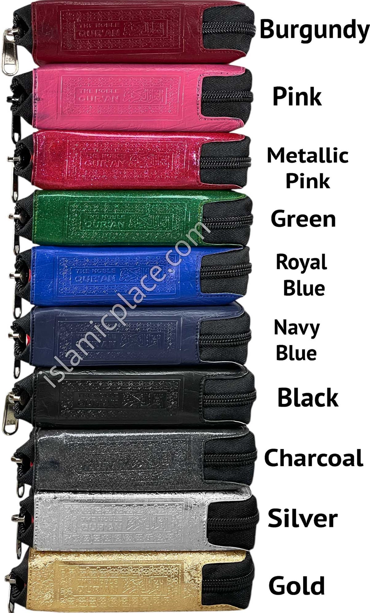 The Noble Quran (pocket size in zipper case) Arabic & English