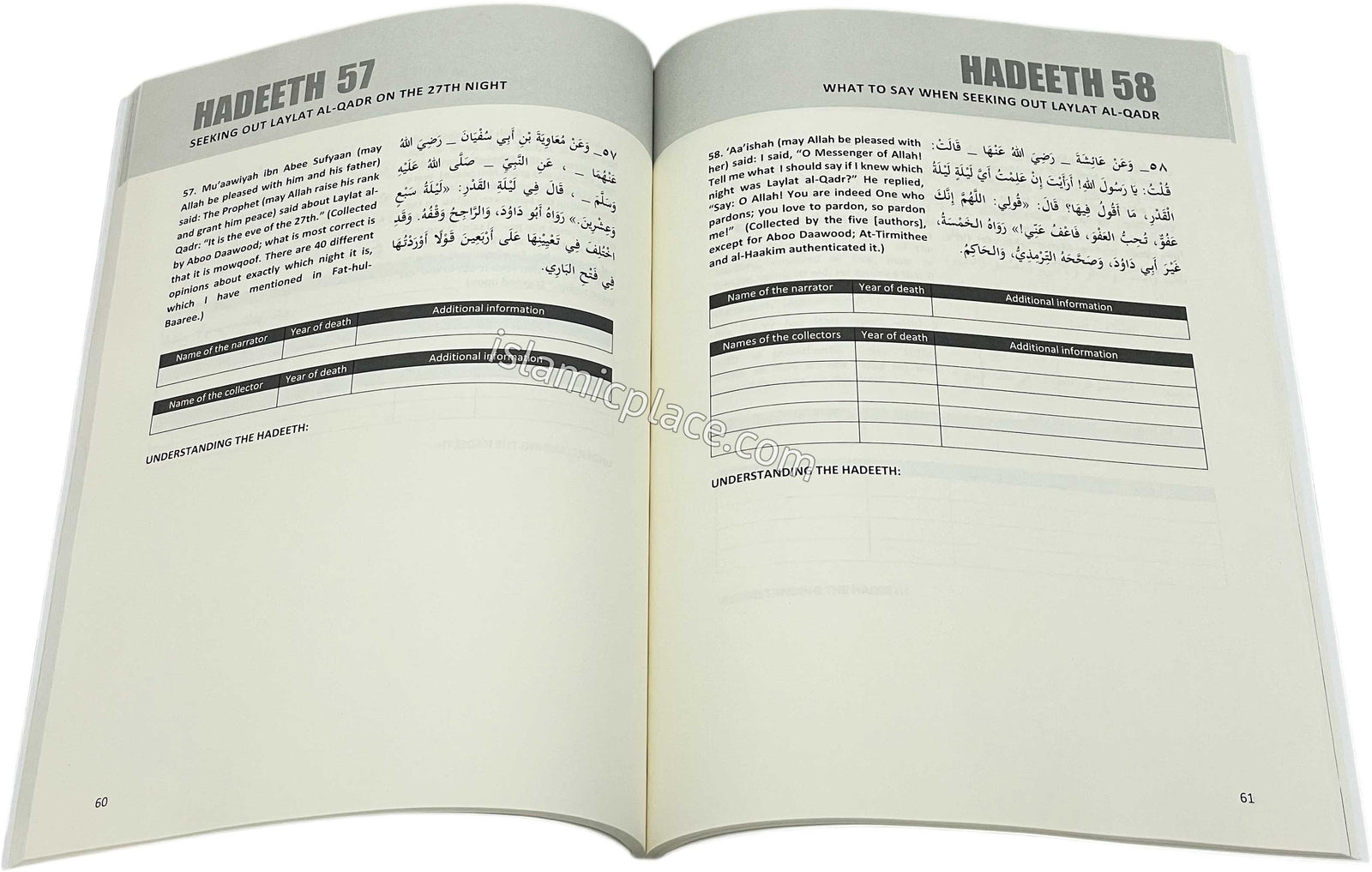 Hadeeth Study from Buloogh Al-Maraam - Fasting in Ramadhaan, Night Prayers, Zakaat Al-Fitr & 'Eed Prayer