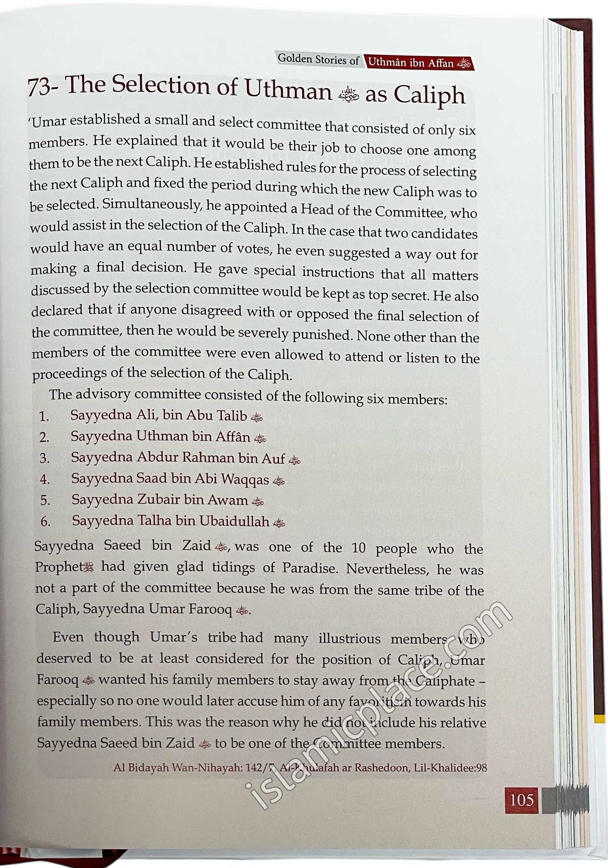 Golden Stories of Uthman Ibn Affan