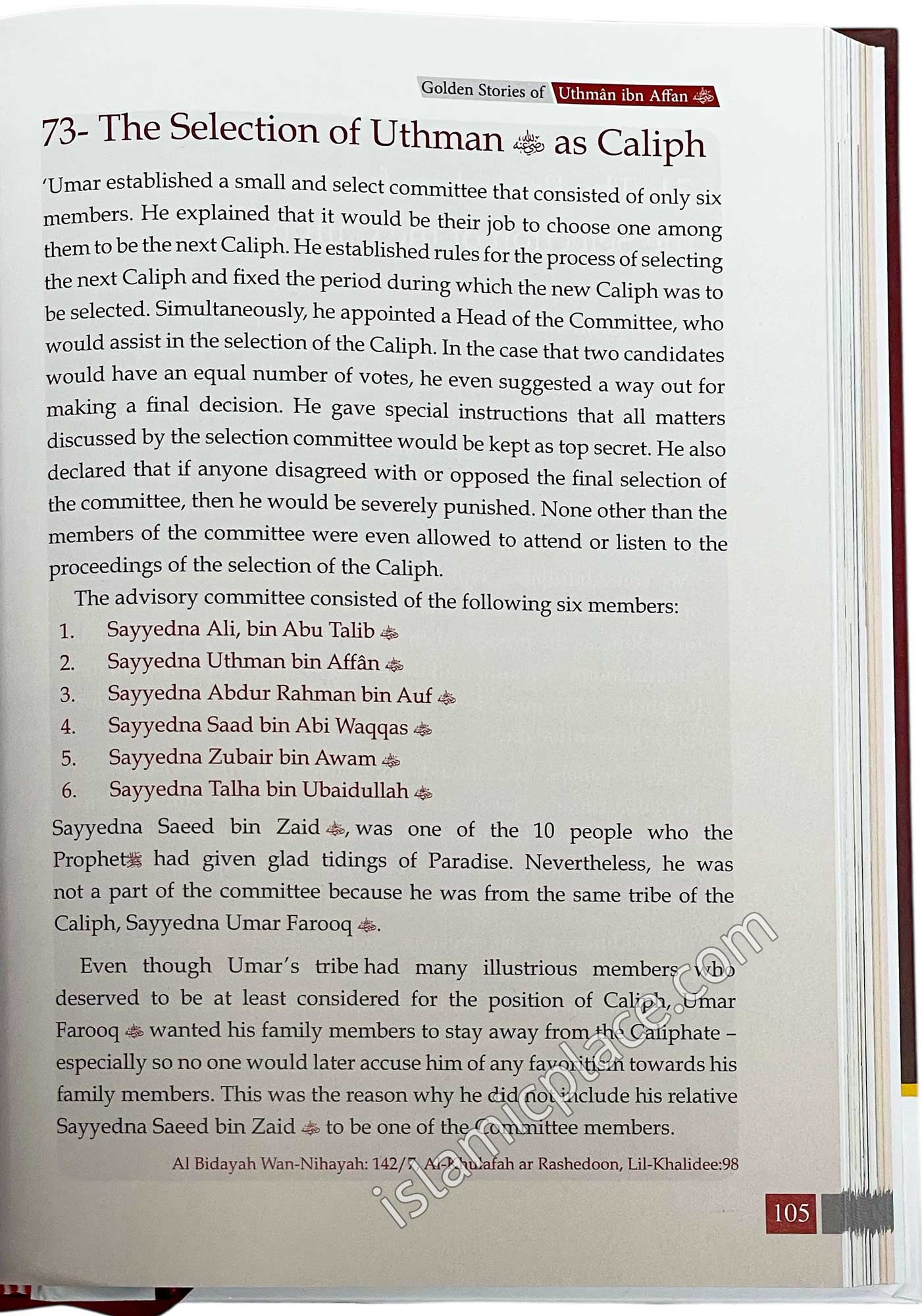 Golden Stories of Uthman Ibn Affan