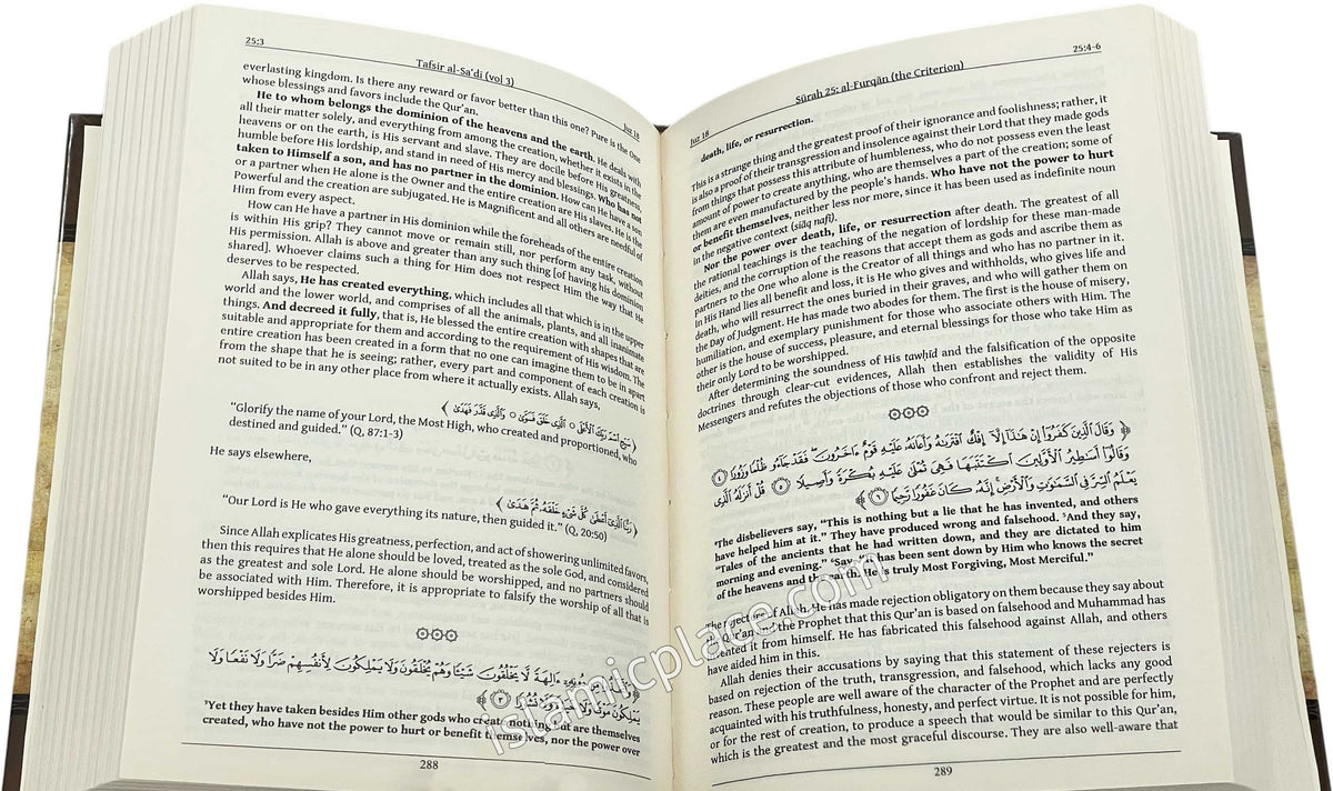Tafsir As-Sa'di (volume 3) Surah 18 to 36