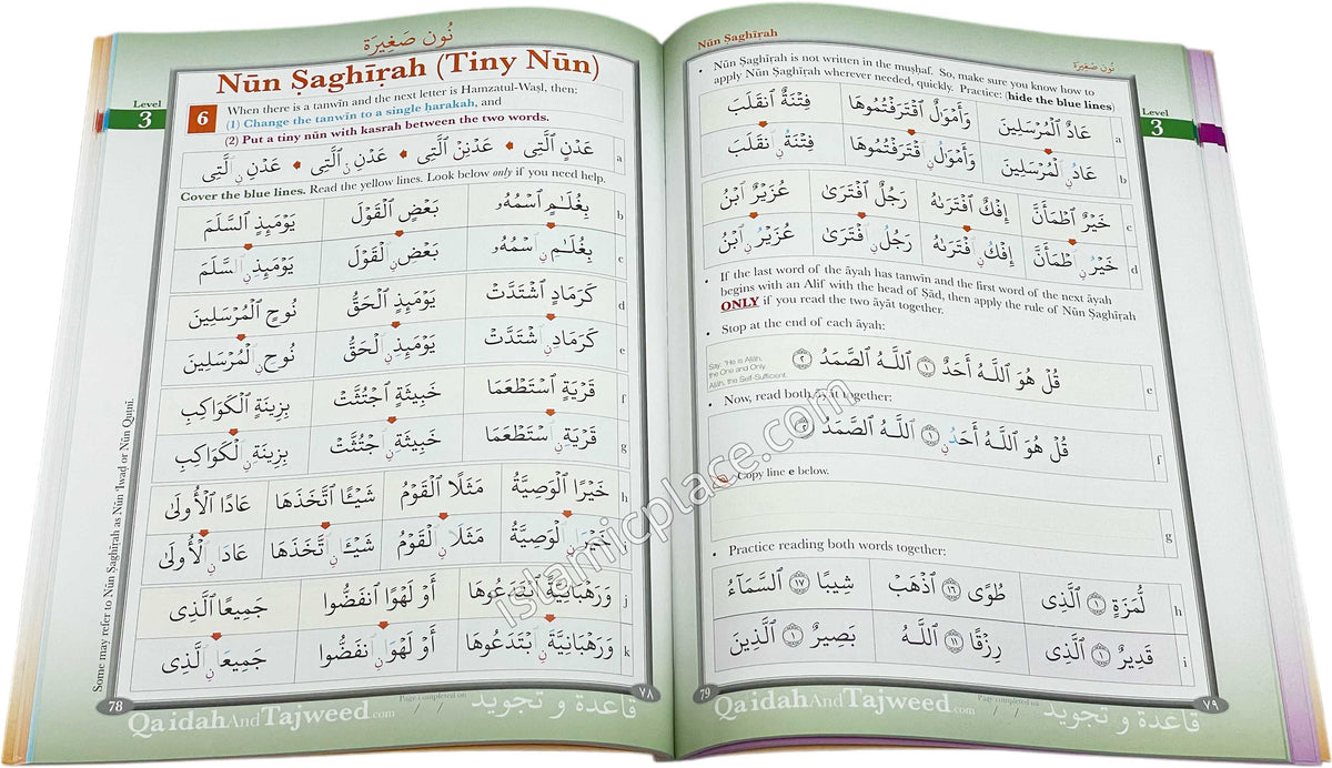 Qa'idah and Tajweed - Recite Qur'an Without Mistakes