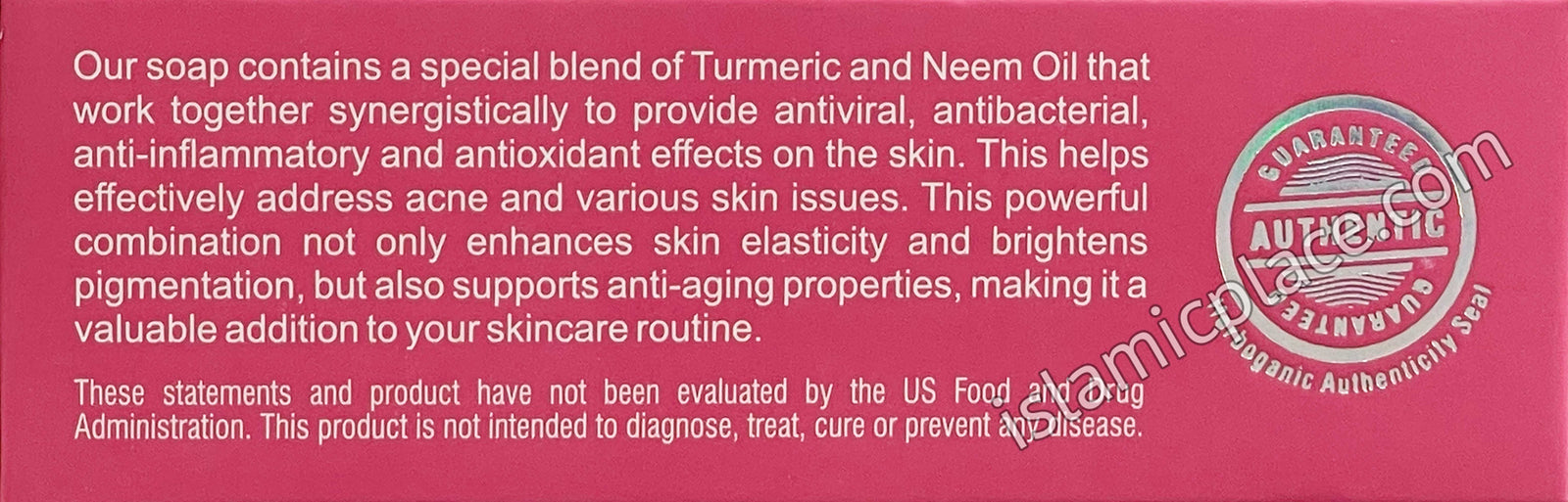 Acne Treatment Herbal Halal Soap - 5 oz