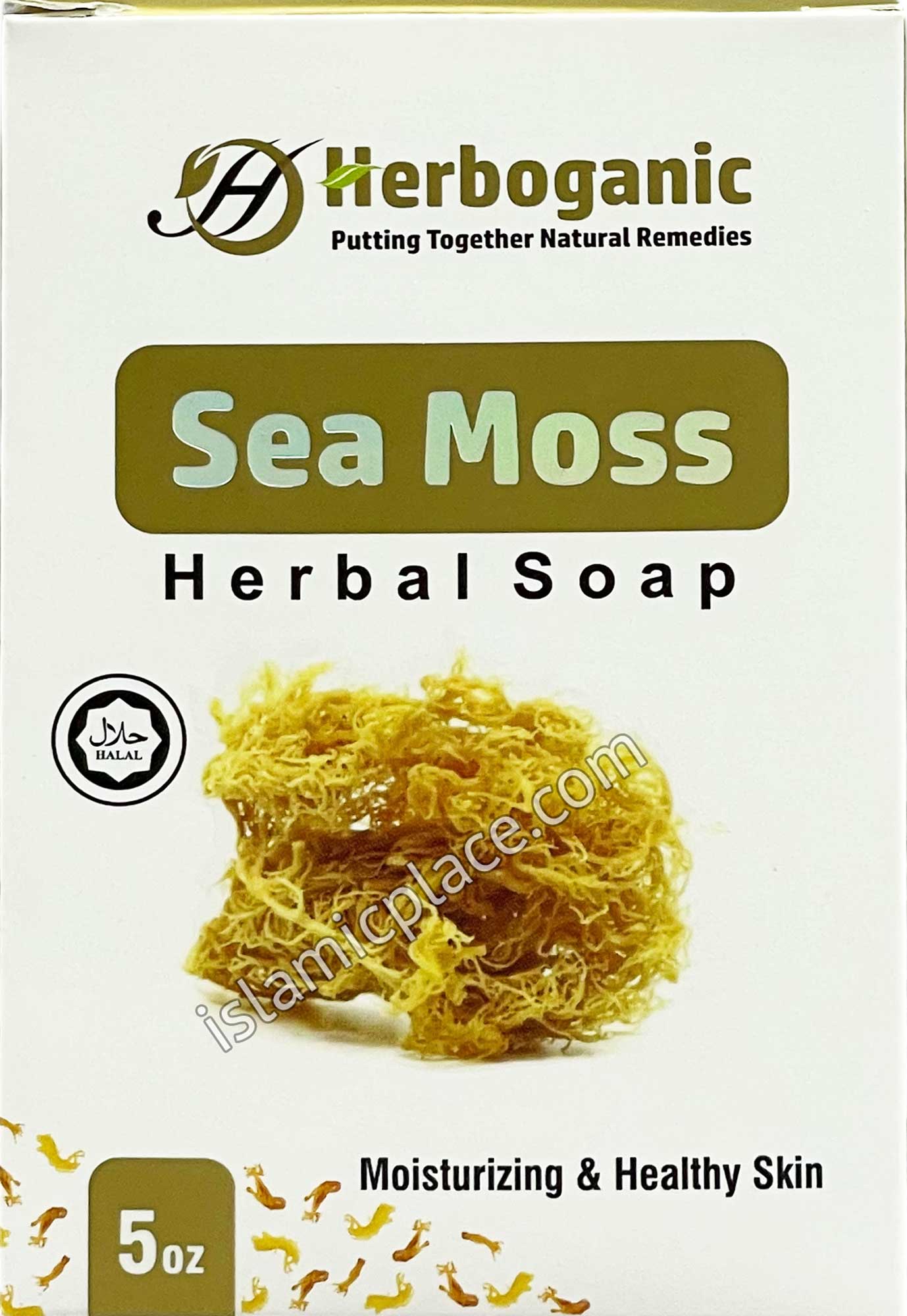 Sea Moss Herbal Halal Soap - 5 oz